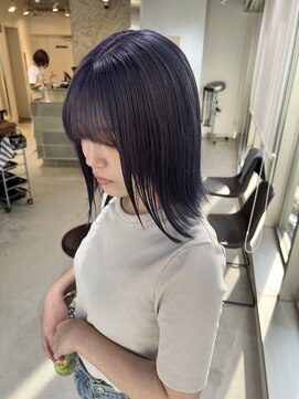 エイト 神戸三宮店(EIGHT) 色落ちがグレーになるラベンダーカラー!