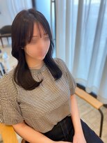 マーリャヘアー(mallia hair) レイヤースタイルレイヤーカットロングレイヤー小顔スタイル