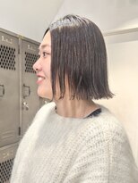 ナループロアツム(Nalu pu loa Tsum)&nbsp;切りっぱなしボブ/ナチュラルヘア/大人ボブ