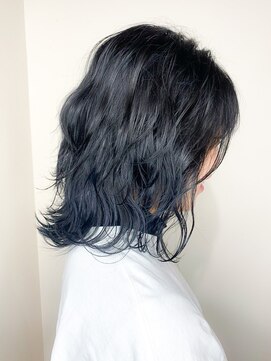 コロ(COLO) 着物ヘア 大人ガーリー ダークアッシュ 似合わせカット 吉祥寺