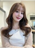 ☆韓国くびれヘア お顔まわりカット シースルーバング☆