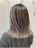バレイヤージュ ホワイトベージュ