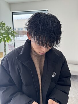 レノ 直江店(RENO) マッシュ×波巻きパーマ /金沢美容院