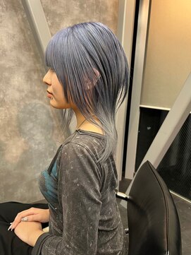 ヌル 表参道本店(Null) アンブレラカラー/デザインカラー/ブリーチカラー/表参道/原宿