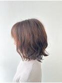 ゆるめボブパーマ