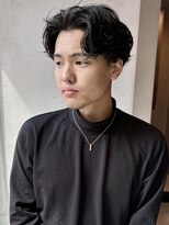 ヘアー アイス ルーチェ(HAIR ICI LUCE) メンズ/ニュアンス/眉毛/フェザー/シャドウ/センターパート/大矢