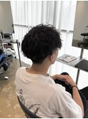 刈り上げマッシュ×ツイスパ