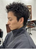 Men’s/フェザーパーマ/サーフカール/ニュアンスデザイン