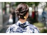 【さんさ踊り】ヘアセット　￥4,400円