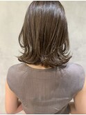 [kichi.] レイヤーカット×くすみベージュ