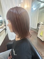 ツタ(tuta) ミディアムレイヤーボブ★