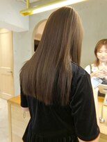 ローレン(LOREN)&nbsp;透明感髪質改善ベージュダブルカラーミルクティーグレージュ