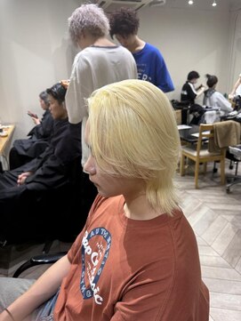 エル(EL by green) 《tomi》ホワイトブロンド×髪質改善