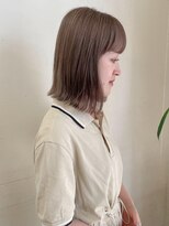 ハイレート ウニクス川越店(Hairate)&nbsp;【Hairate本川越】前下がり切りっぱなしボブ
