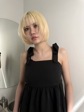 ワンカラー/ブリーチカラー/髪質改善/ハイトーンカラー