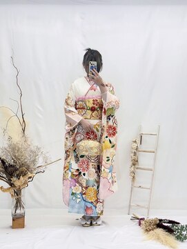 やま屋 古典振袖コーデ