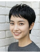ドックス(dock::s)&nbsp;フェミニン前髪ですっきり大人ショート☆