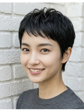 ドックス(dock::s) フェミニン前髪ですっきり大人ショート☆