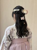 綾橘&nbsp;卒業式　ヘアセット＆袴着付　［所沢］