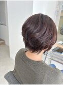 癖毛を活かす！ショートボブ