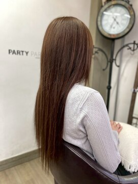 パーティパーティ ヘア(PARTYPARTY hair) 地毛伸ばし中ロング/エクステ