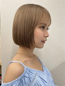 サンド ミュウ 横浜店(sand mieu) 巻ける地毛風ボブ