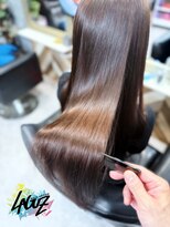ラグズ 茅ヶ崎(LAGUZ)&nbsp;艶感ショコラベージュ × 美髪ストレート　茅ヶ崎 髪質改善