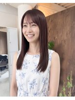零秒女髪 千里丘店&nbsp;上品な艶カラーと髪質改善で叶える美髪ロング艶髪髪質改善カラー