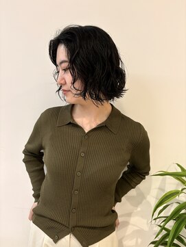 ハレケメリディッシュ(HAREKE meridish) 【立川】朝ラク！ボブパーマ！