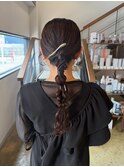 タイトめ編み下ろし