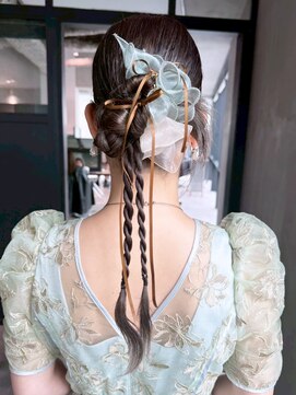 アルバム 銀座(ALBUM GINZA) アップカチモリヘアアレンジ韓国_ba589342