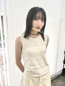 ディッシィ 立川(D'ICI) 【Honoka 】顔まわりカット/透明感カラー