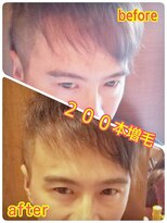 ヘアースペース 練馬店(hair space COCO)&nbsp;増毛エクステ４００本￥16200