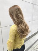 痛まないブリーチでシルキーベージュ 【トリコ心斎橋店】