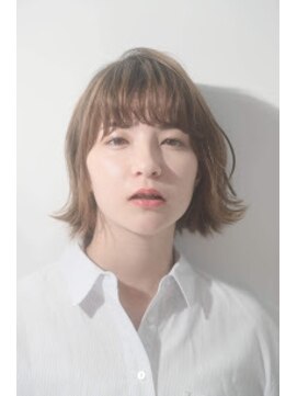 ソワンドブレスセルン 心斎橋(soin de brace cerne) ワンカール切りっぱなしボブ