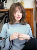 【浅草美容院Aina】外ハネエアリーミディー◎30代40代50代