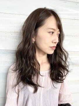 マグサロンギャラリー(Mag salon gallery) レイヤー/くせ毛風パーマ/大人アッシュ/20代30代