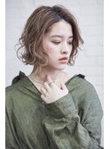 【Lalei】ブランジュ×毛先パーマボブ　辻幸奈　表参道
