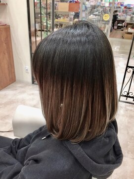 オリジンアド(ORIGIN+) グラデーション×セミボブ