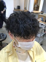 エルオム(EL.HOMME)&nbsp;【YUKI】波巻きパーマ×無造作