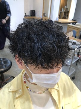 エルオム(EL.HOMME) 【YUKI】波巻きパーマ×無造作