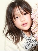 キッズカット/ジュニアカット/女の子/髪型/セミロング/子連れ