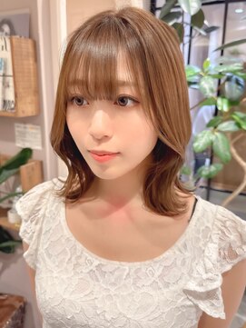 ロンド ブランシュ 錦糸町北口(Lond blanche) 顔周り韓国くびれボブ☆畠中