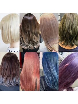 ルフレ 新宿歌舞伎町店(Reflet) ホワイトカラー/特殊カラー/ハイトーン/ミルクティ/裾カラー