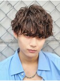 波巻きスパイラルパーマツイストスパイラル波巻きパーママッシュ