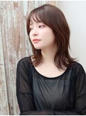 イメチェン/ホワイトブロンド/外ハネボブ/美髪/上大岡