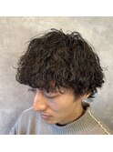 波巻きパーマ メンズパーマメンズカットメンズ
