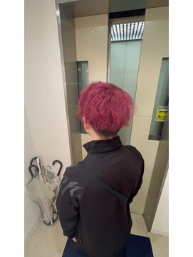 リアン 上尾店(Rien) ローズレッド/韓国カラー/垢抜け/デザインカラー/