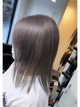 ラフ 難波店(LAFF) #黒髪#ボブルフ#ネビージュ#小顔#ワンレン