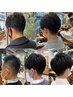 【斉藤】《men's限定》デザインパーマ+カラー＋カット＋炭酸クレンジング